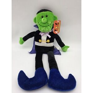 VTG Halloween Vampire Plush Doll 16" Goffa International Stuffed Plush